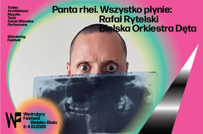 Plakat wydarzenia:  WĘDRUJĄCY FESTIWAL PANTA RHEI. WSZYSTKO PŁYNIE