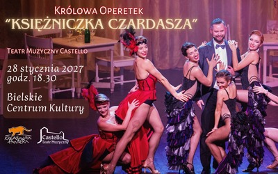 Plakat wydarzenia:  Operetka Księżniczka Czardasza
