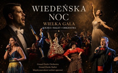 Plakat wydarzenia:  Wiedeńska Noc: Gala Noworoczna z Grand Étoile Orchestra